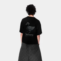 T-Shirts>Carhartt WIP W' S/S Fold Leo T-Shirt Black