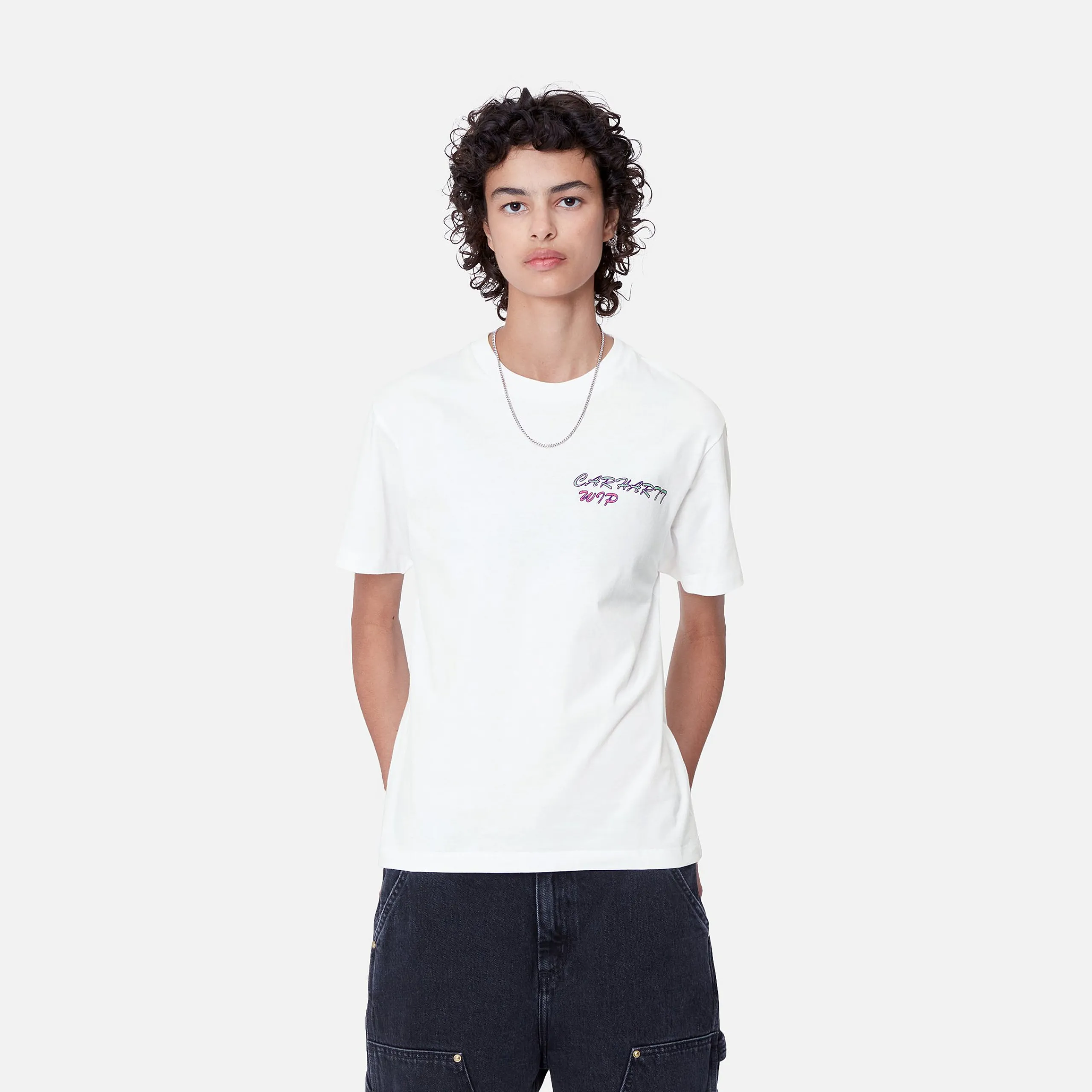 T-Shirts>Carhartt WIP W' S/S Gelato T-Shirt White