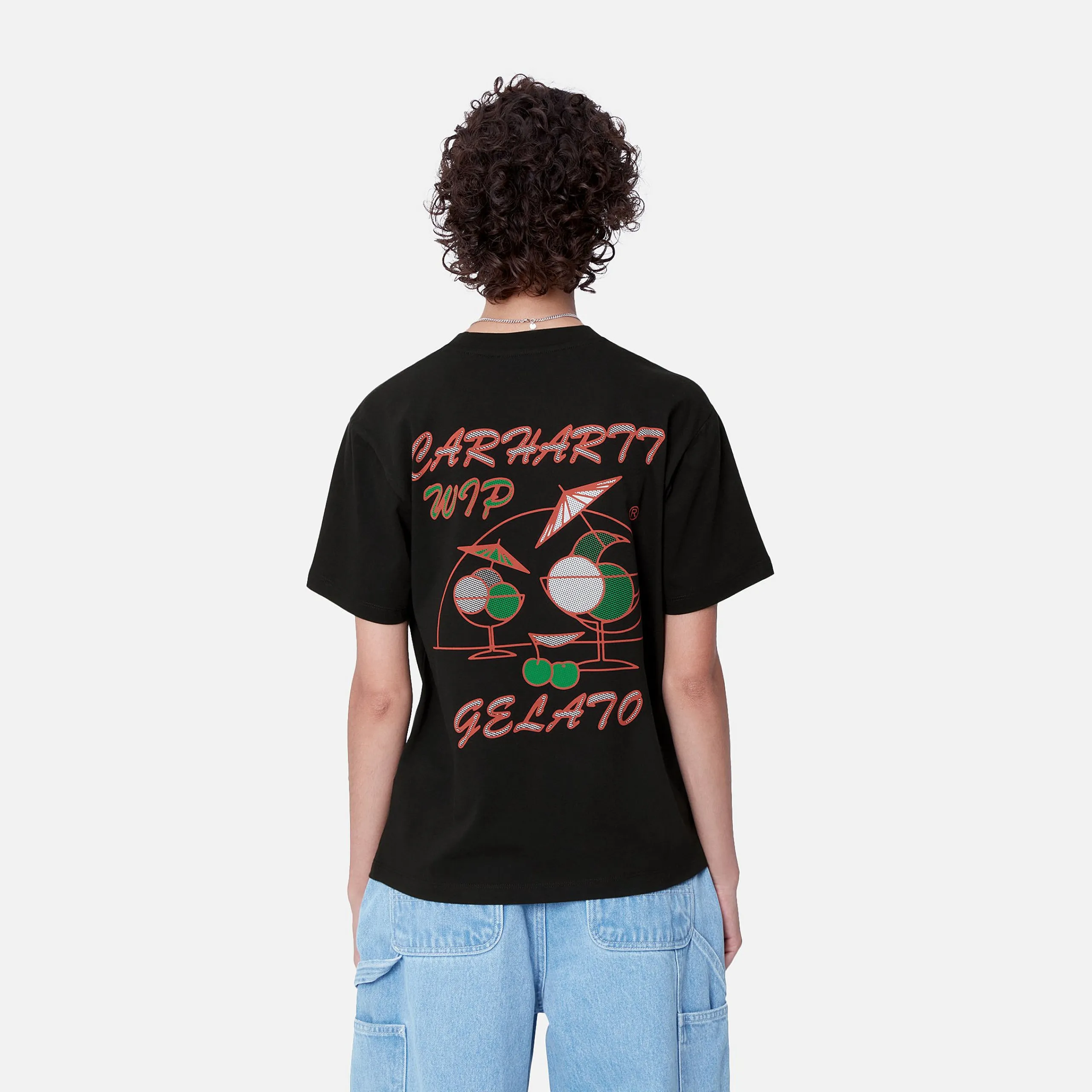 T-Shirts>Carhartt WIP W' S/S Gelato T-Shirt Black