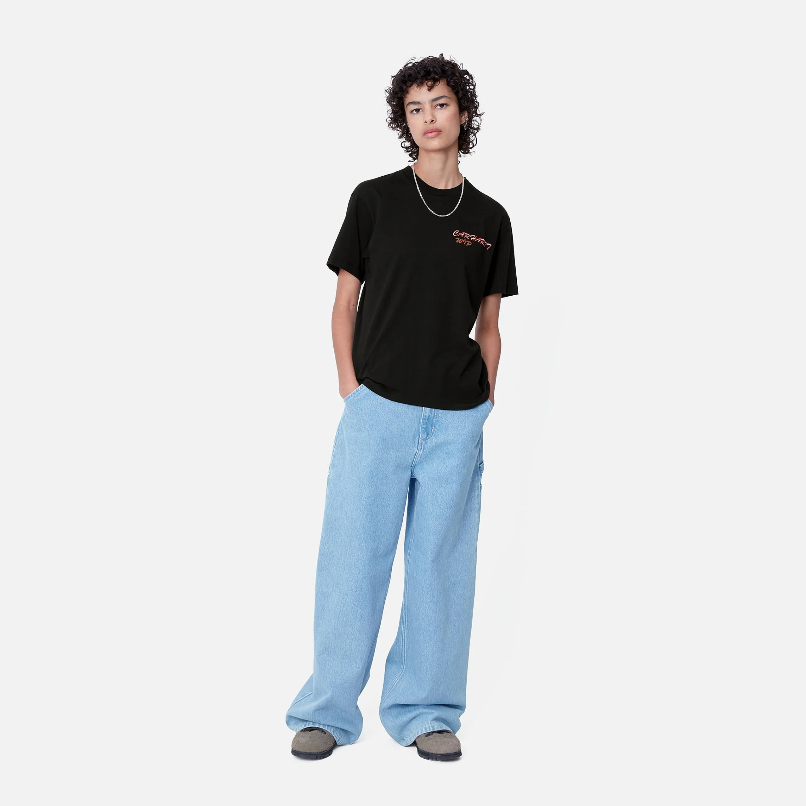 T-Shirts>Carhartt WIP W' S/S Gelato T-Shirt Black