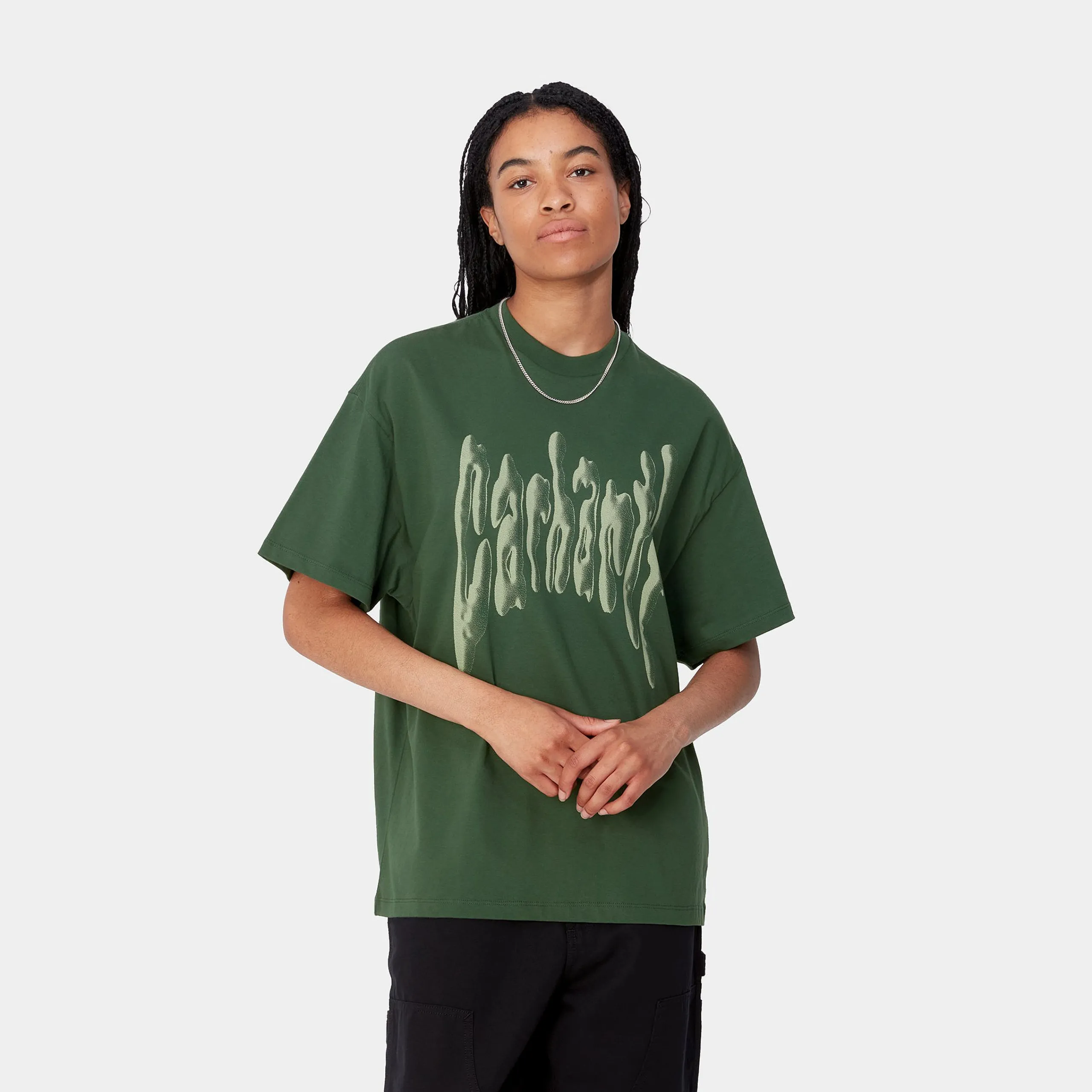 T-Shirts>Carhartt WIP W' S/S Goo T-Shirt Sycamore Tree / Green