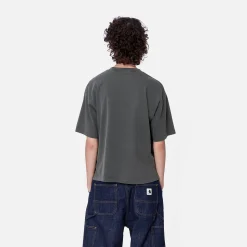 T-Shirts>Carhartt WIP W' S/S Nelson T-Shirt Graphite