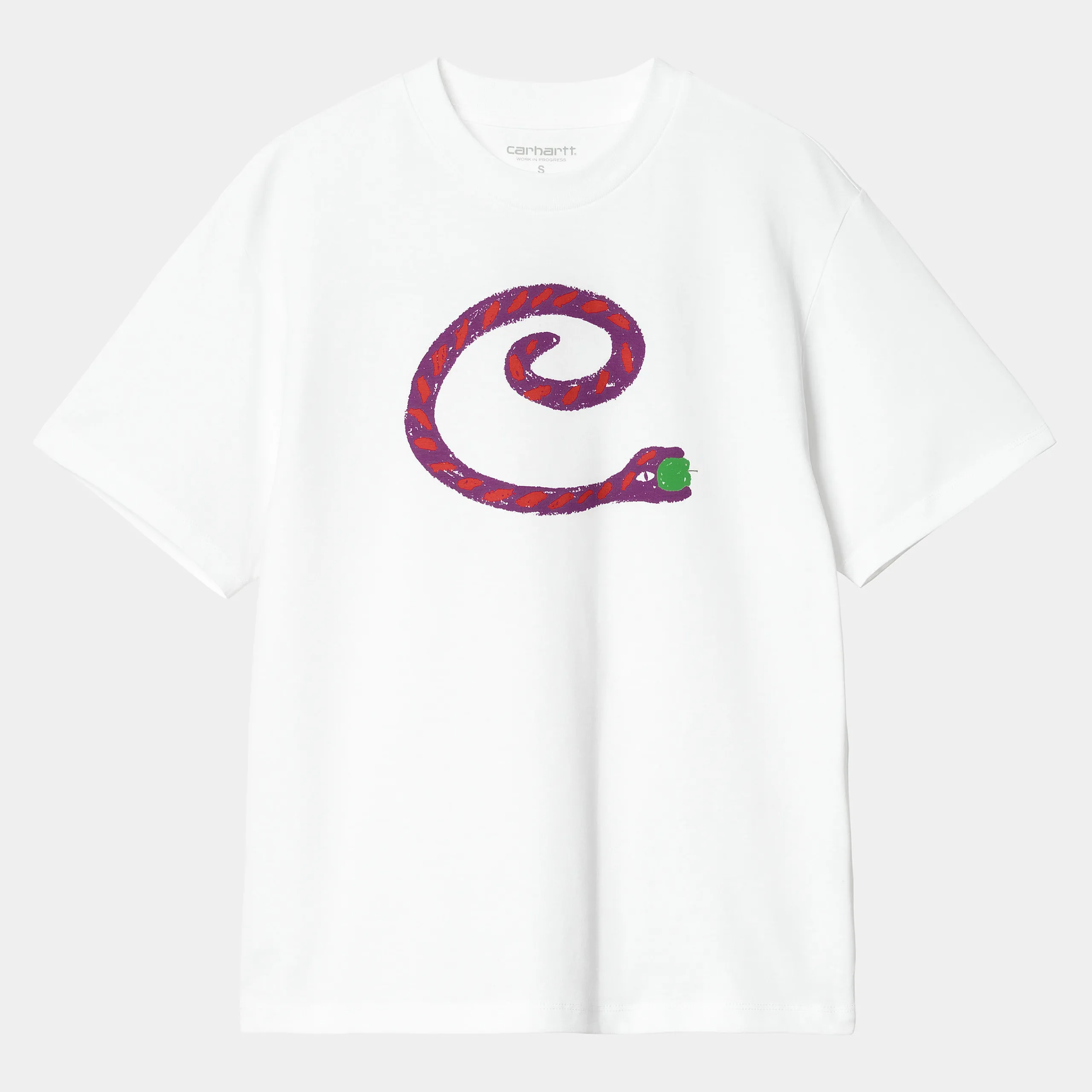 T-Shirts>Carhartt WIP W' S/S Paradise C T-Shirt White