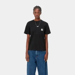T-Shirts>Carhartt WIP W' S/S Pocket T-Shirt Black