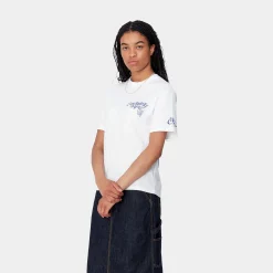 T-Shirts>Carhartt WIP W' S/S Tulip T-Shirt White