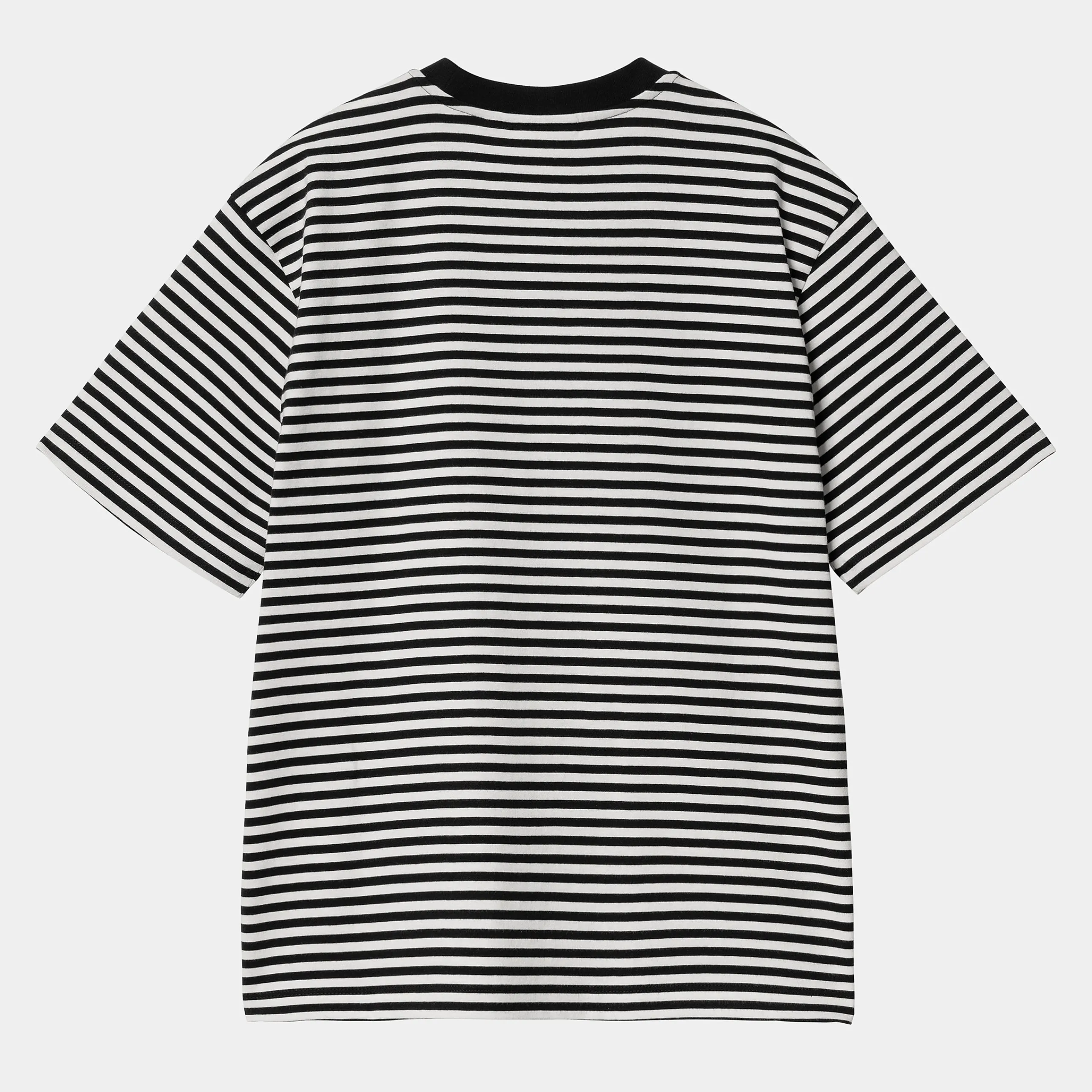 T-Shirts>Carhartt WIP W' S/S Verner T-Shirt Verner stripe, Black / Wax