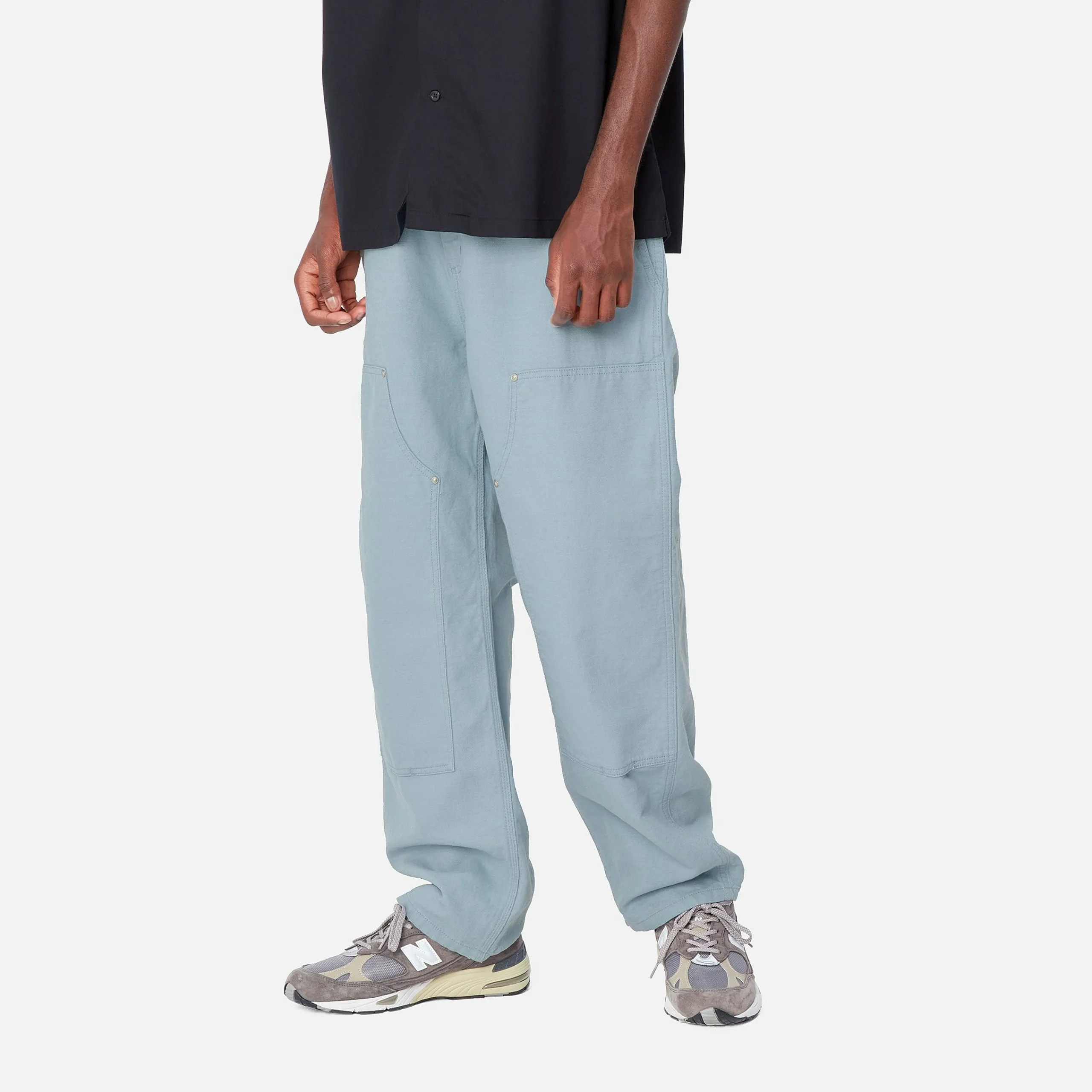 Hosen>Carhartt WIP Walter Double Knee Pant Misty Sky