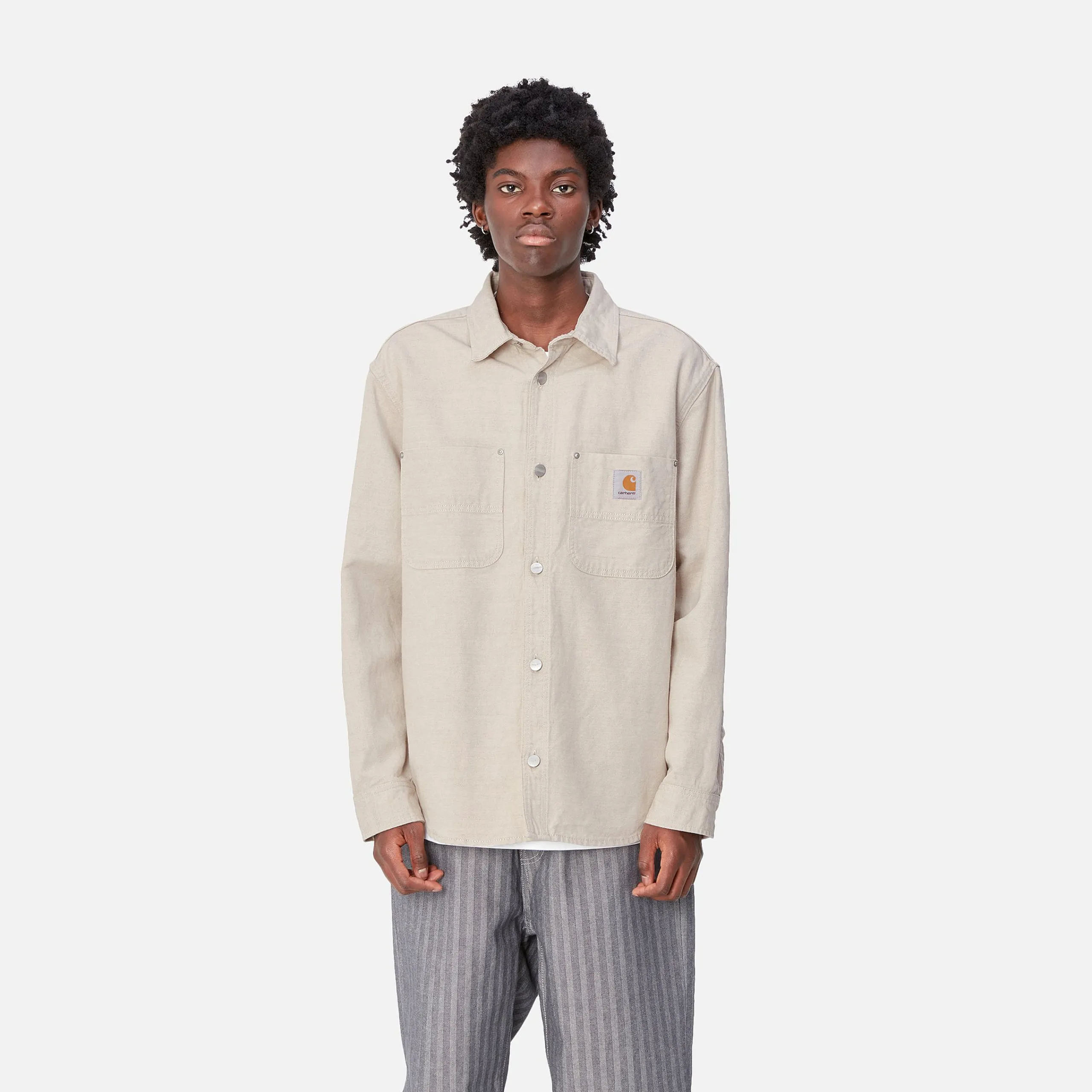 Jacken & Mäntel|Hemden>Carhartt WIP Walter Shirt Jac Natural