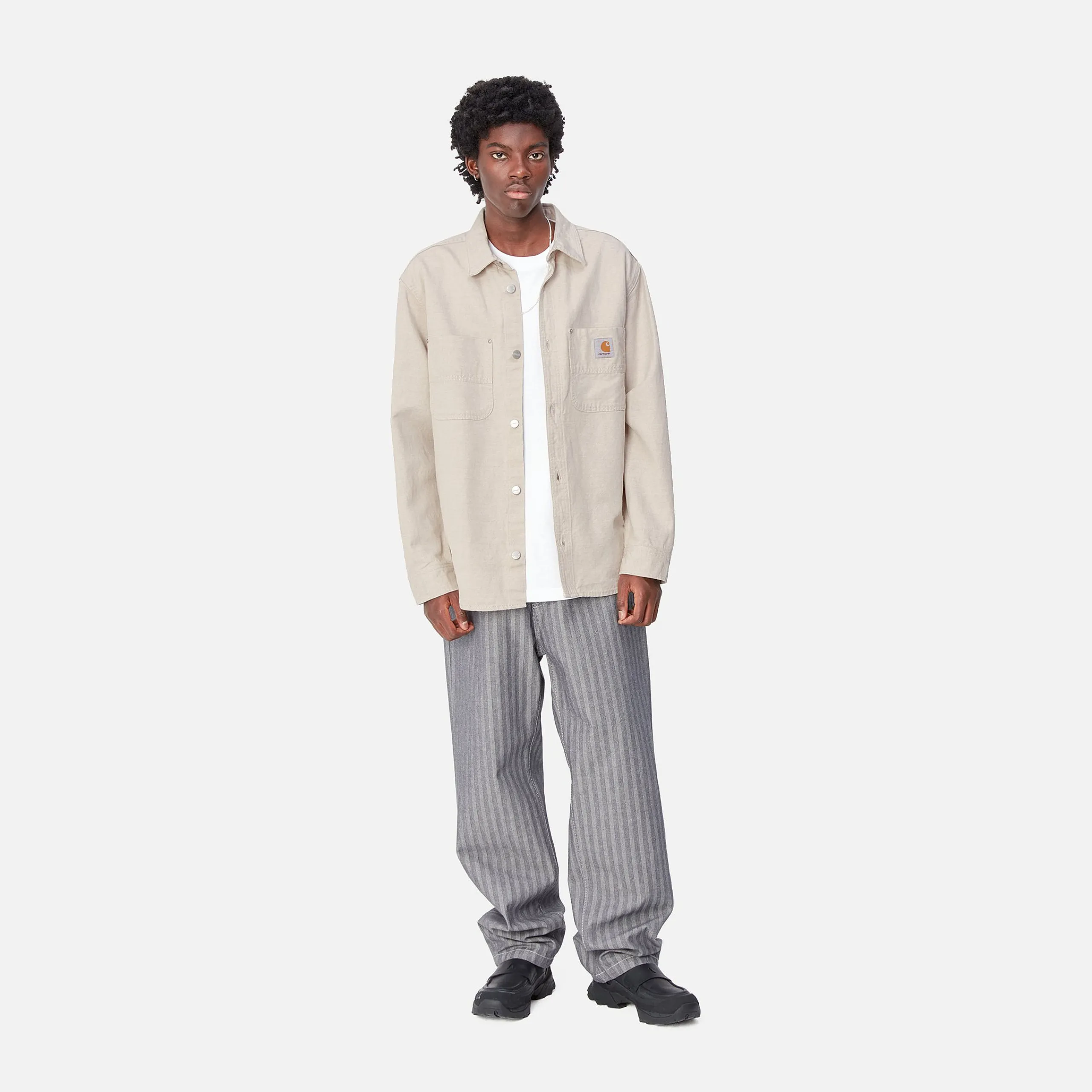 Jacken & Mäntel|Hemden>Carhartt WIP Walter Shirt Jac Natural