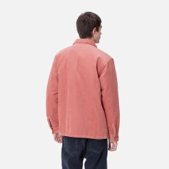 Jacken & Mäntel|Hemden>Carhartt WIP Whitsome Shirt Jac Dusty Rose