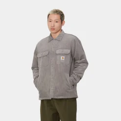 Jacken & Mäntel|Hemden>Carhartt WIP Whitsome Shirt Jac Misty Grey