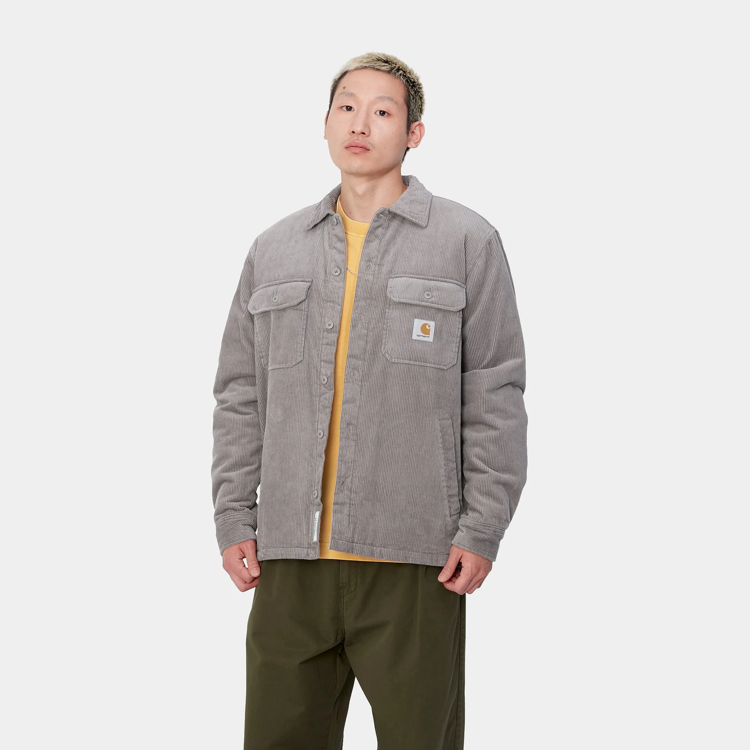 Jacken & Mäntel|Hemden>Carhartt WIP Whitsome Shirt Jac Misty Grey