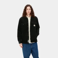 Jacken & Mäntel|Hemden>Carhartt WIP Whitsome Shirt Jac Black