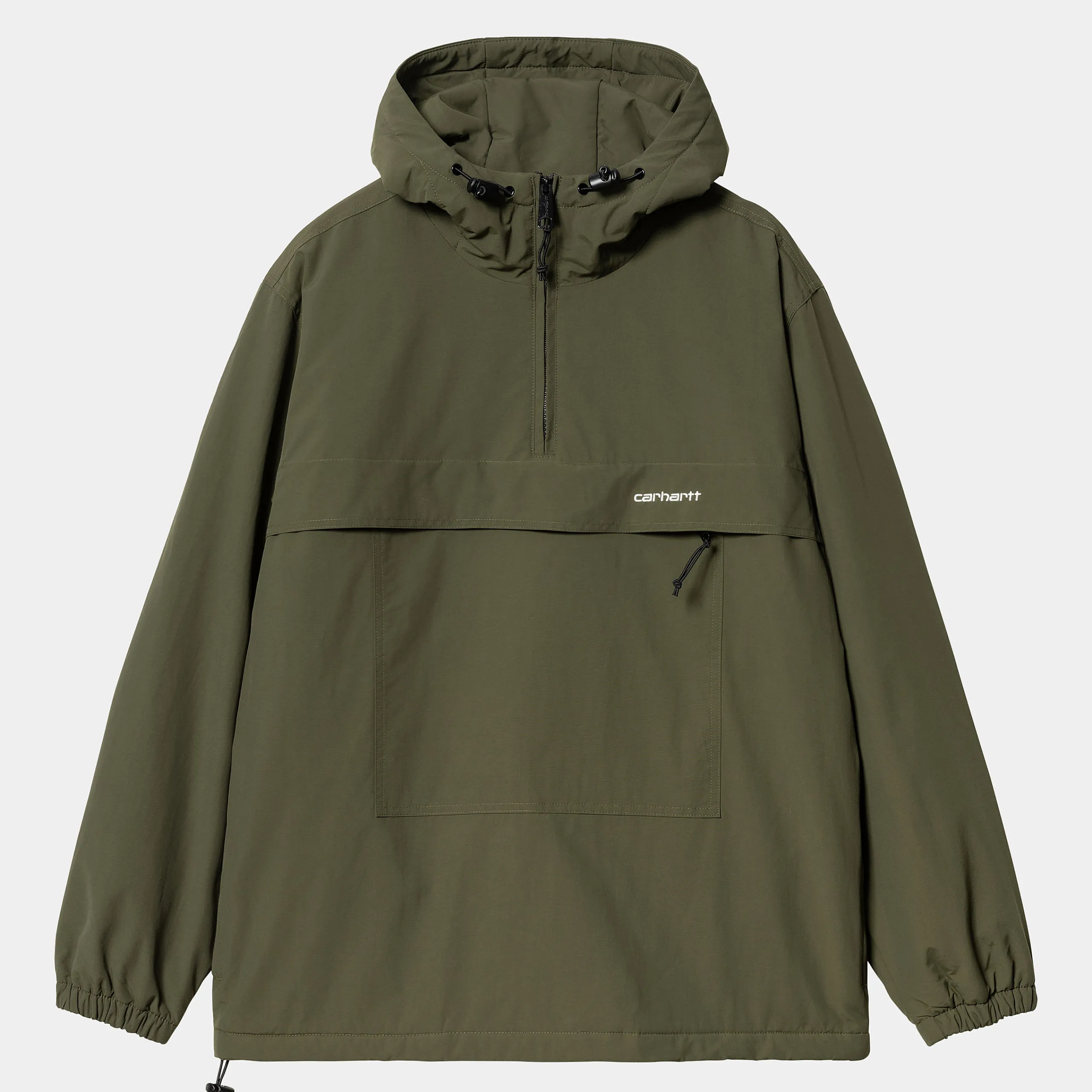 Jacken & Mäntel>Carhartt WIP Windbreaker Pullover (Winter) Office Green / White