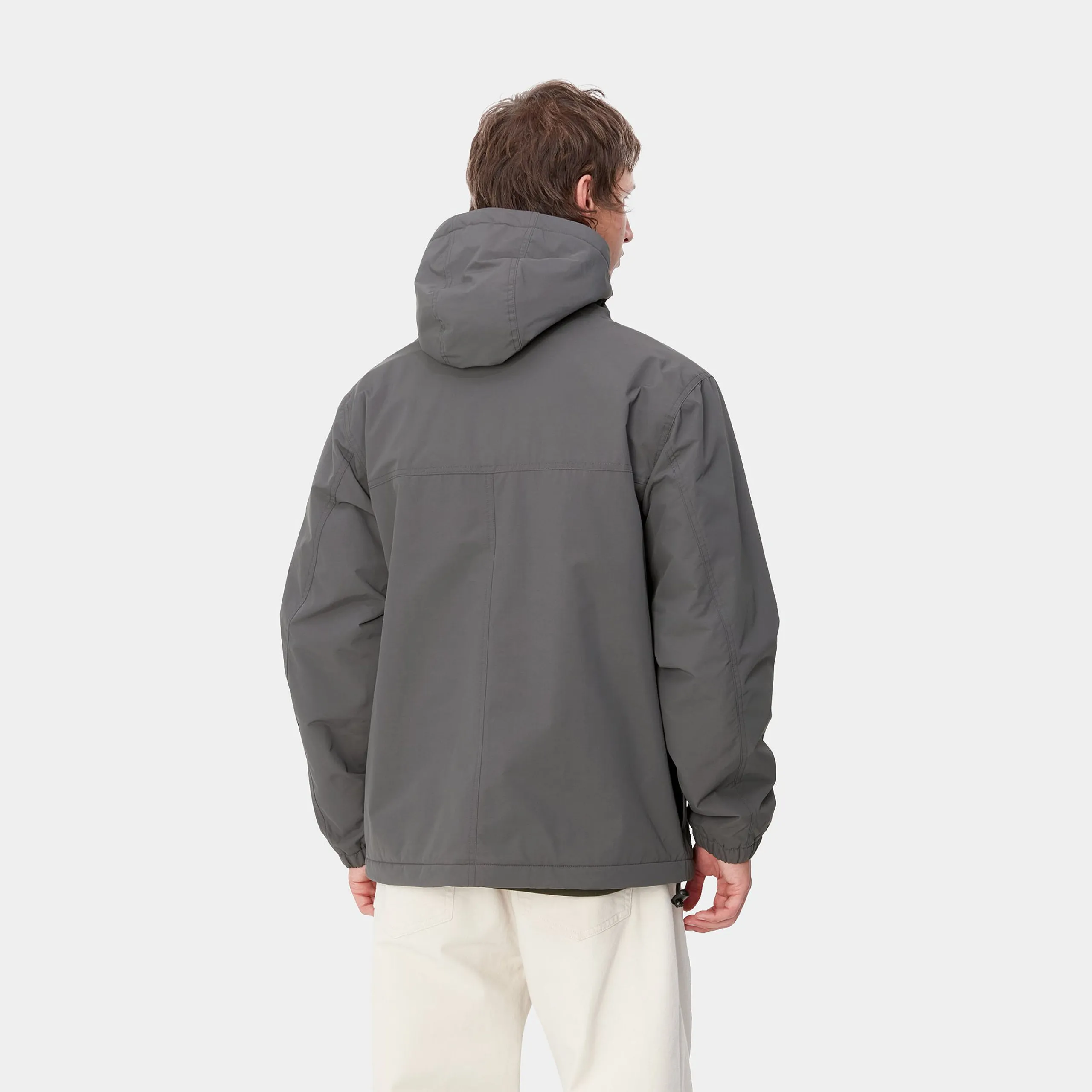 Jacken & Mäntel>Carhartt WIP Windbreaker Pullover (Winter) Graphite / White